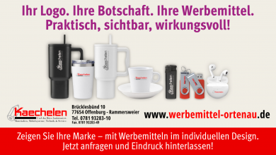 Ihr Logo. Ihre Botschaft. Ihre Werbemittel.
