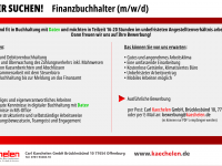 Wir suchen - Finanzbuchhalter (m/w/d)