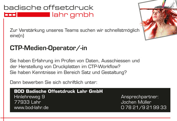 BOD Badische Offsetdruck Lahr GmbH