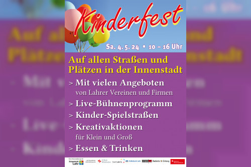 Entdeckt das Große Kinderfest in Lahr – Spaß, Spiel und Spannung für die ganze Familie!