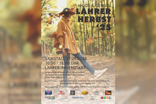 Lahrer Herbst 2025 – Mode und Genuss in der Innenstadt