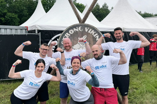 Unser Team beim Strong Viking Hindernislauf