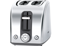 Doppelschlitz-Toaster im attraktiven, kompakten Design