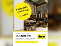 DIEBOX lädt am 29. August zu Flohmarkt im Selfstorage ein, Erlöse gehen an die Tierherberge Offenburg