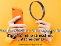 Wie wählt man die richtige Umzugsfirma? Tipps für eine stressfreie Entscheidung