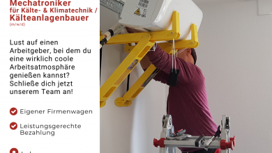 Mechatroniker für Kälte und Klimatechnik m/w gesucht