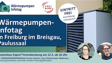 Wärmepumpen-Infotag der Stadt Freiburg im Breisgau