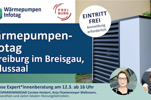 Wärmepumpen-Infotag der Stadt Freiburg im Breisgau