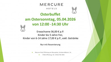 Osterbuffet am Ostersonntag