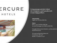 Schwimmbad und Saunabereich im Hotel Mercure