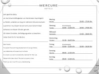 Schwimmbad und Saunabereich im Hotel Mercure