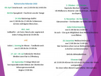 Kulinarischer Kalender