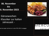 Gänsewochen vom 06.11.-26.11.2023