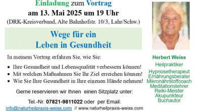 Wie man mit relativ einfachen Mitteln die eigene Gesundheit - und damit die Lebensqualität verbesser