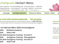 Gesundheit - Wellness - work-life-Balance - Kurskalender