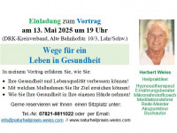 Wie man mit relativ einfachen Mitteln die eigene Gesundheit - und damit die Lebensqualität verbesser