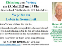 Wie man mit relativ einfachen Mitteln die eigene Gesundheit - und damit die Lebensqualität verbesser
