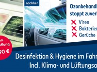  Ozon Behandlung im Fahrzeug bei Autohaus Korfmacher in Ettenheim