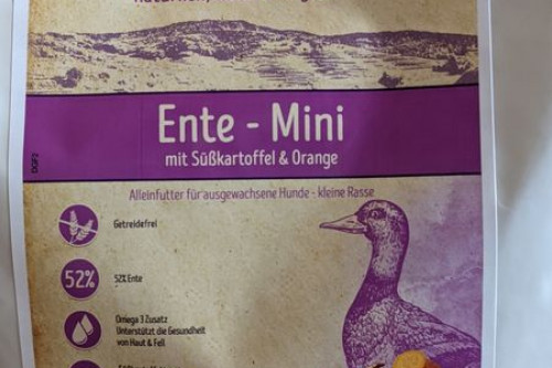 Ente - Mini mit Süßkartoffel & Orange