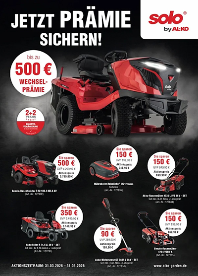 Wechselprämie bei solo