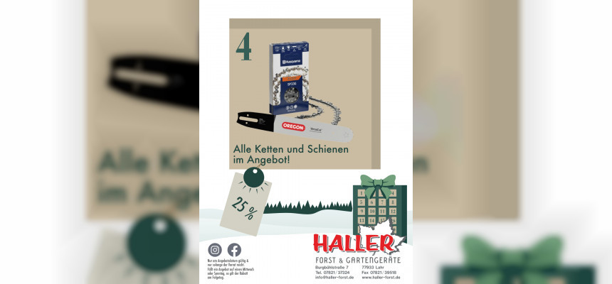 Türchen 4. Ketten und Schienen