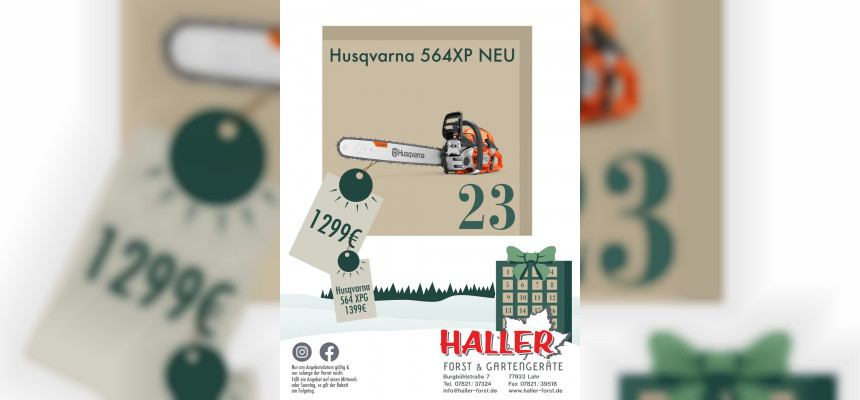 Türchen 23. Husqvarna 564XP NEU