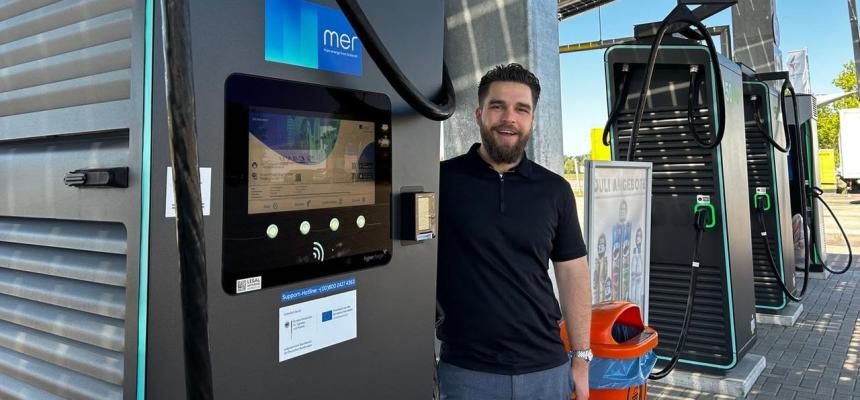 Netzengpass bremst Lahrer Unternehmer aus: Kein Strom für E-Lkw-Ladepark