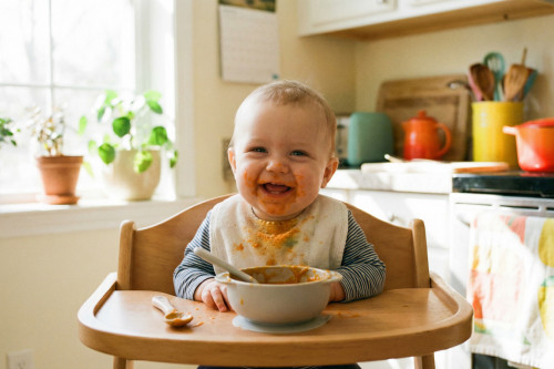 Abenteuer Beikost: Wenn die Karotte zum Kunstwerk wird