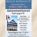 Autorenwettstreit Kopf gegen KI