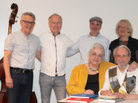 Helmut Hannig las aus unveröffentlichten Tagebüchern, Q4fun spielte Chansons und Soul – ein literari